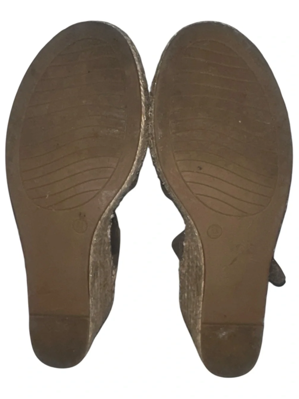 MICHAEL Michael Kors Taupe Espadrille Ankle-Strap Sandals